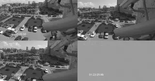 Установка систем видеонаблюдения на парковке в Балтийске в октябре
